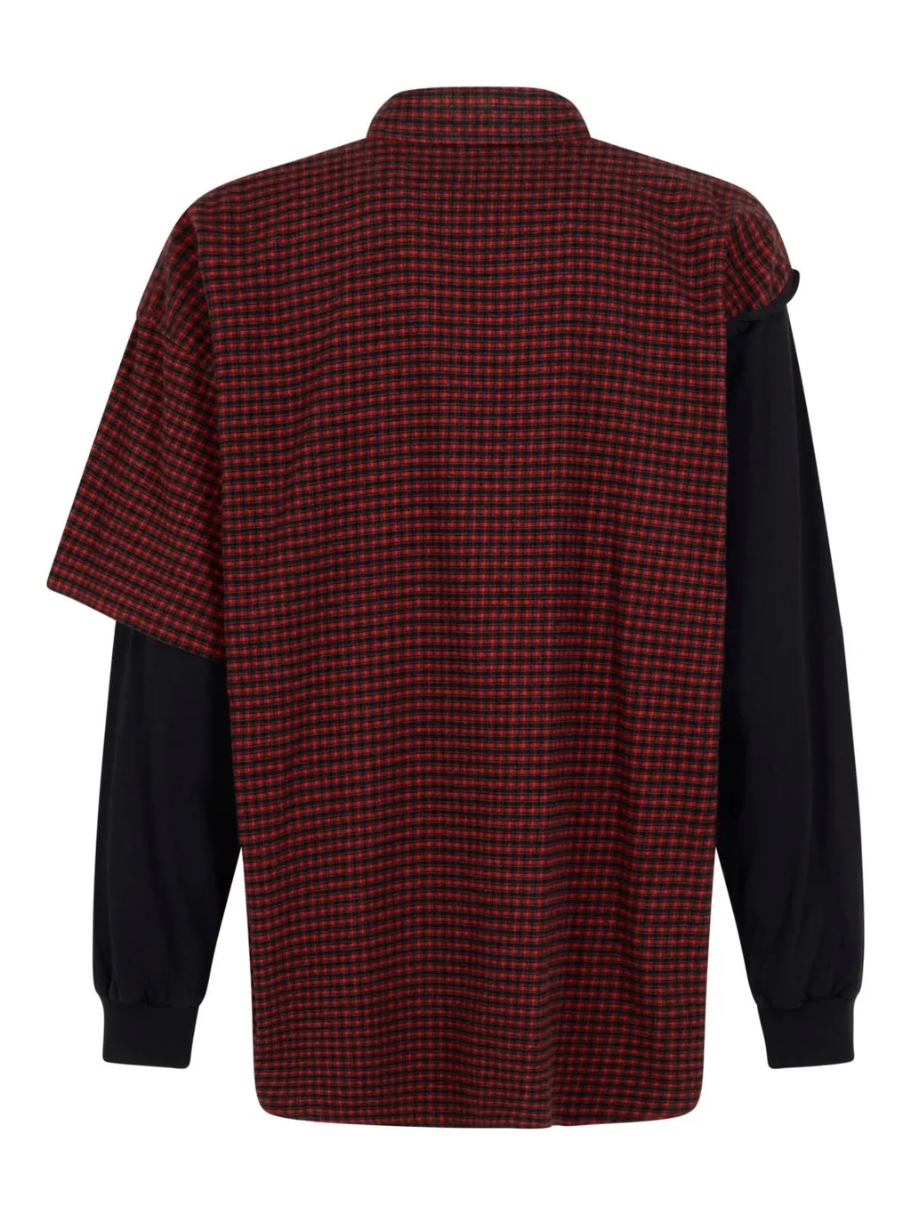 Panelled Long-Sleeve Shirt