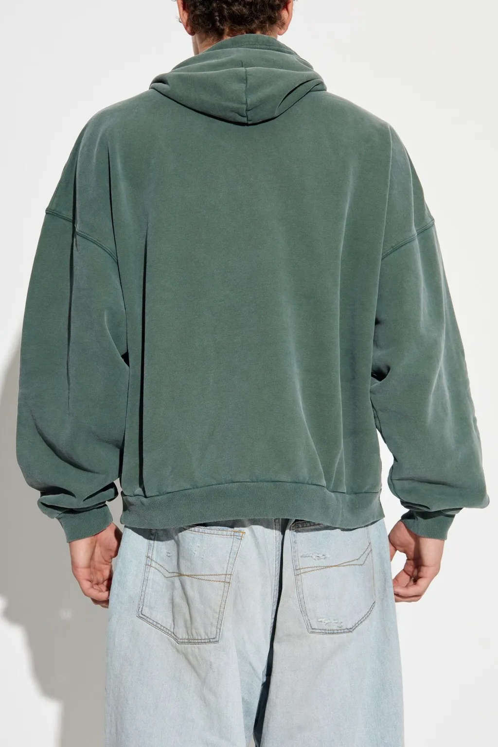 Logo Printed Drawstring Hoodie