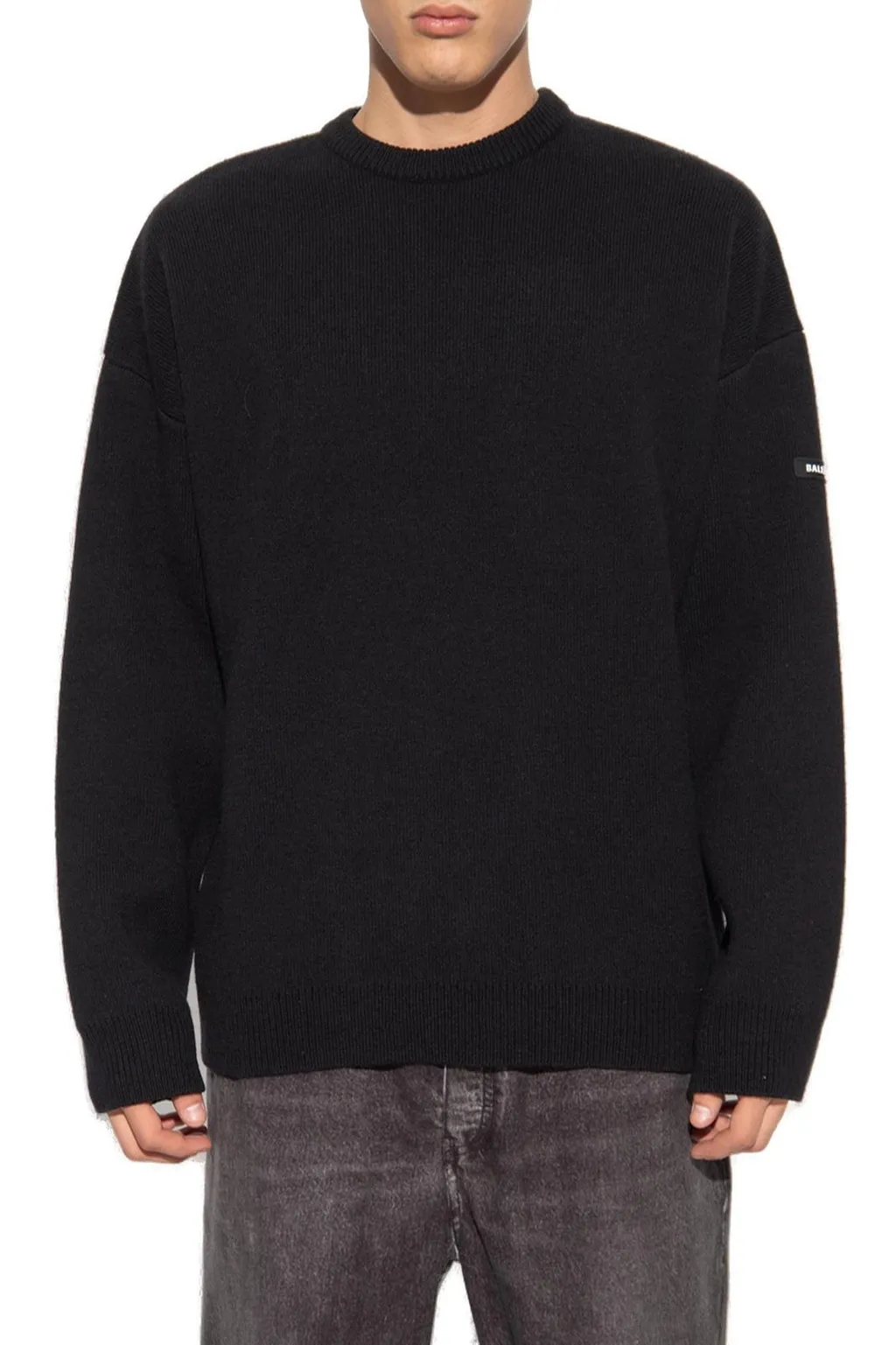 Logo Patch Knitted Jumper