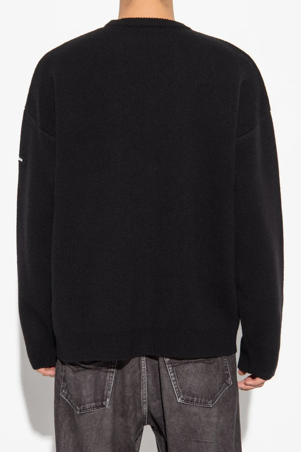 Logo Patch Knitted Jumper