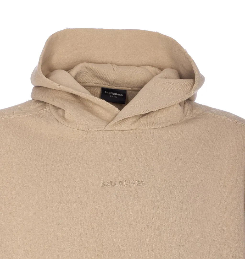 Logo Embroidered Medium Fit Hoodie