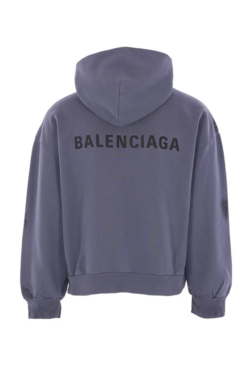 Faded Zipped Hoodie