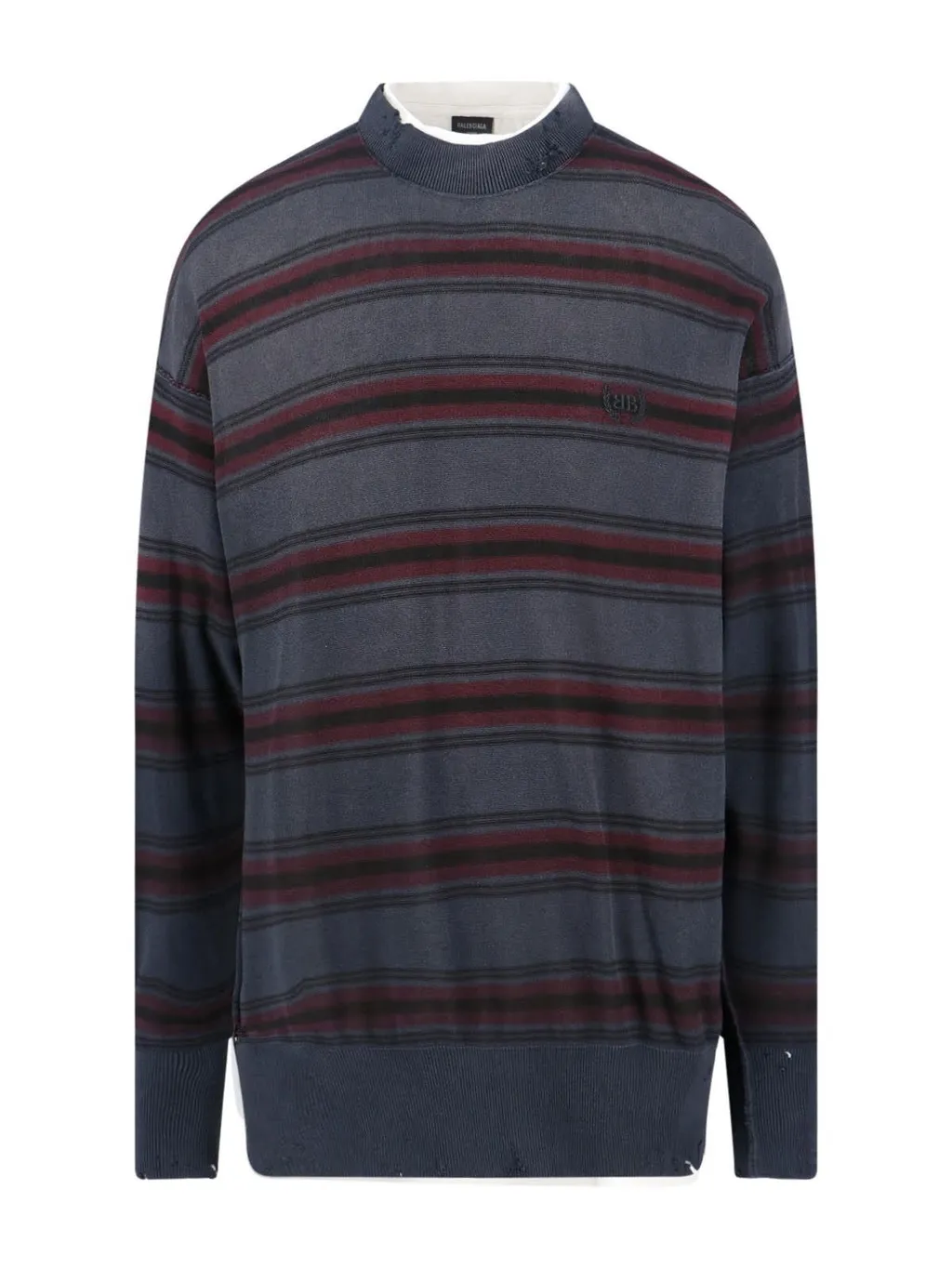 Striped Layered Sweater