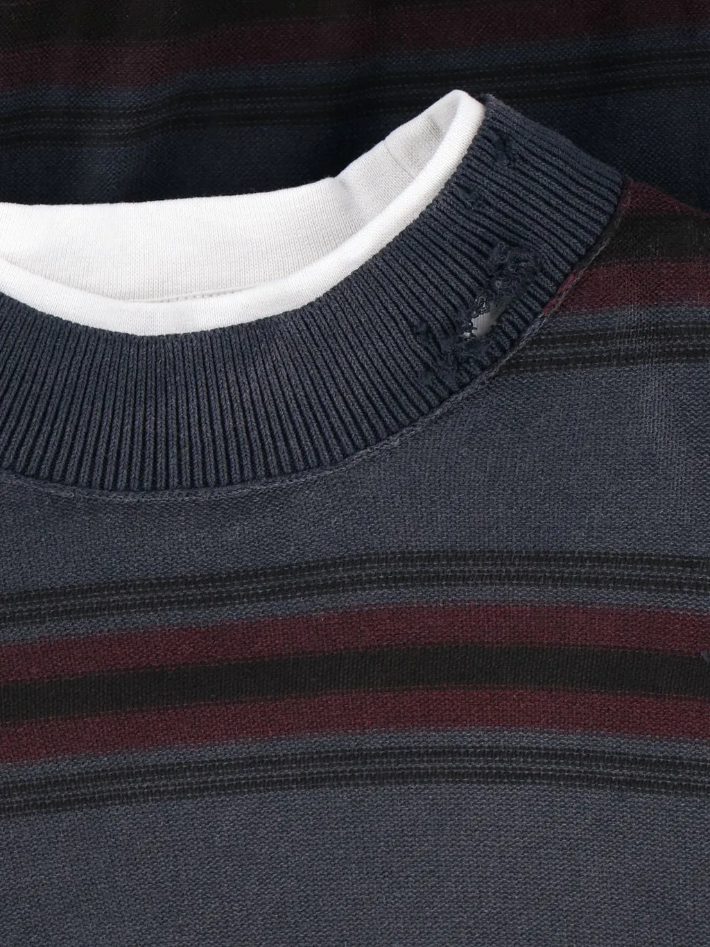 Striped Layered Sweater