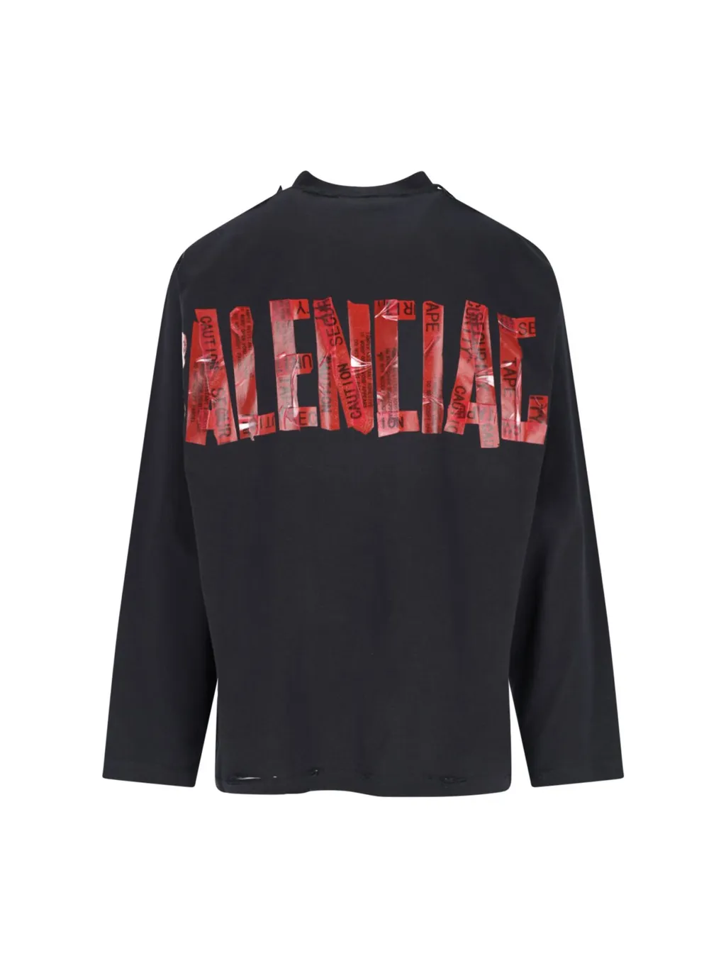 Logo-Tape Long-Sleeved T-Shirt