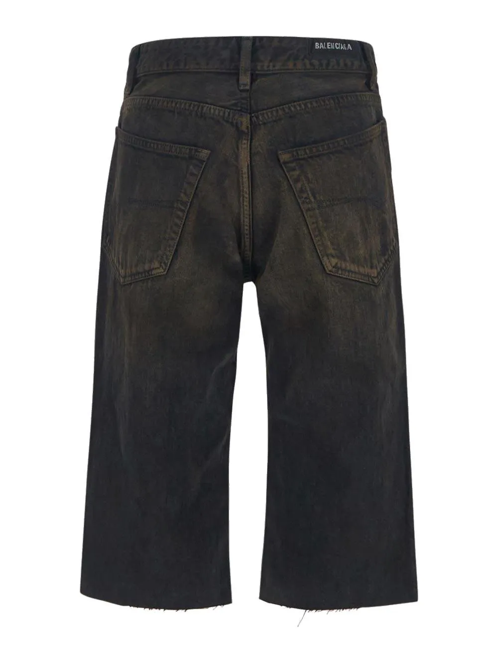 Frayed Edge Denim Shorts