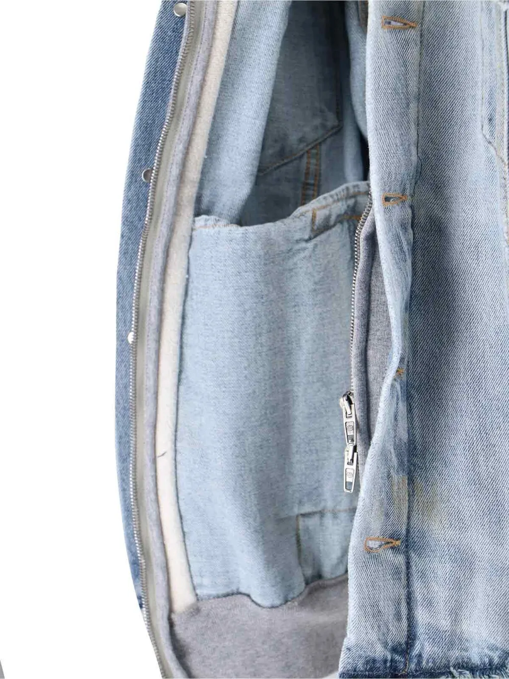 Hooded Denim Jacket