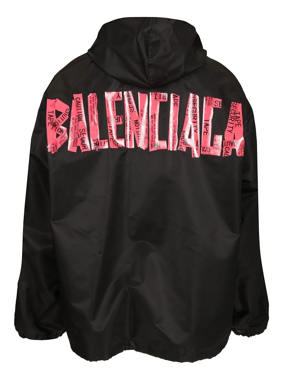 Logo-Tape Windbreaker Jacket