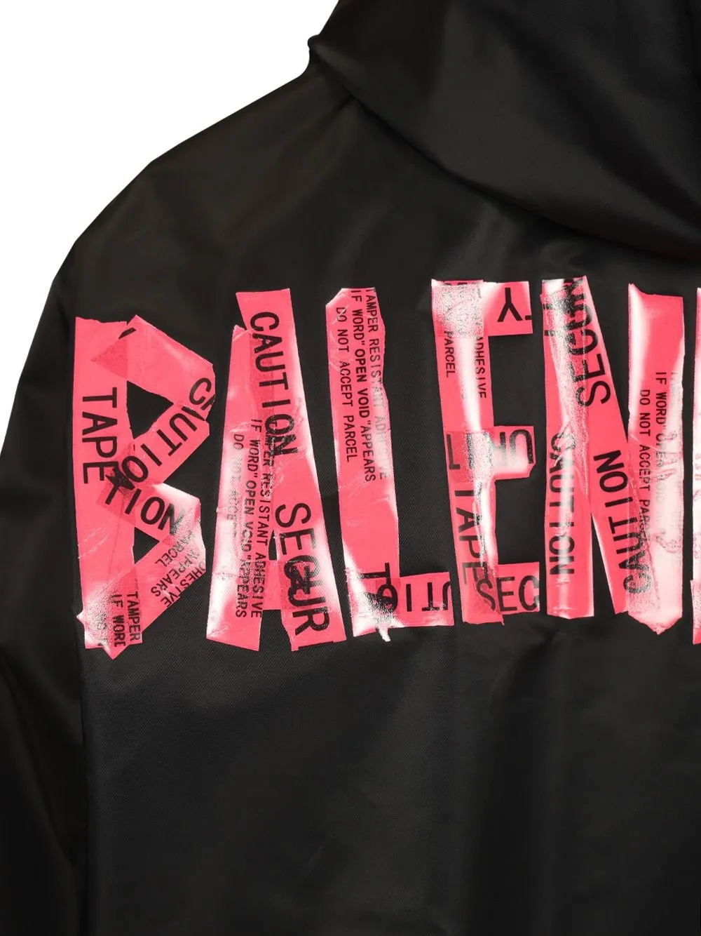 Logo-Tape Windbreaker Jacket
