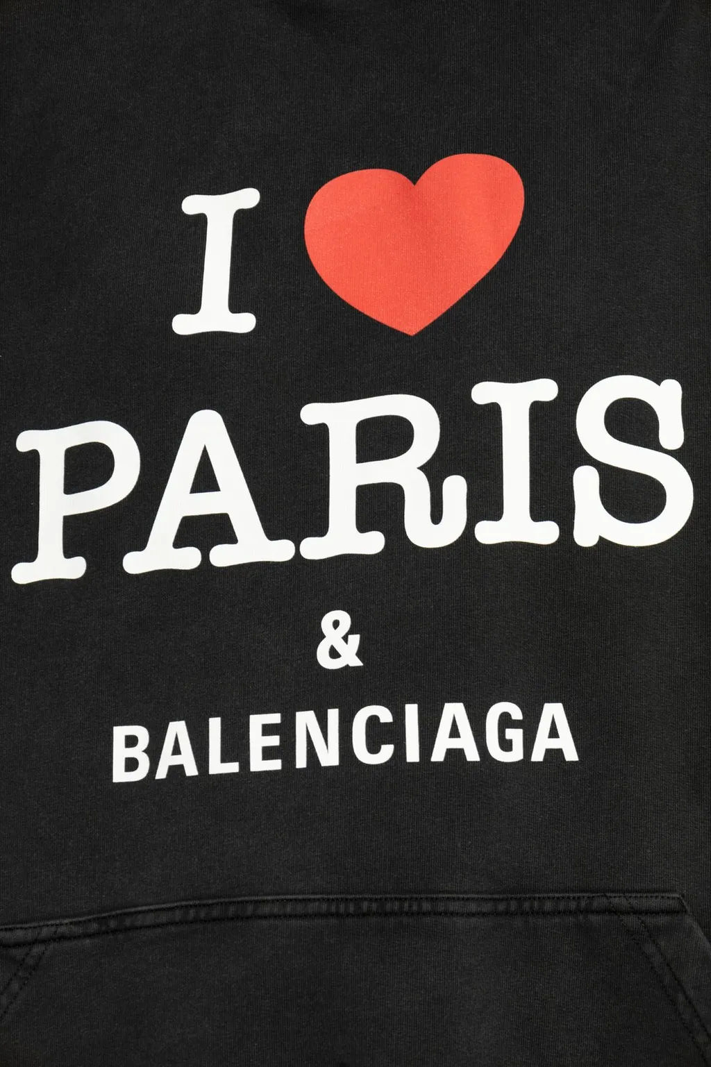 I Love Paris Hoodie