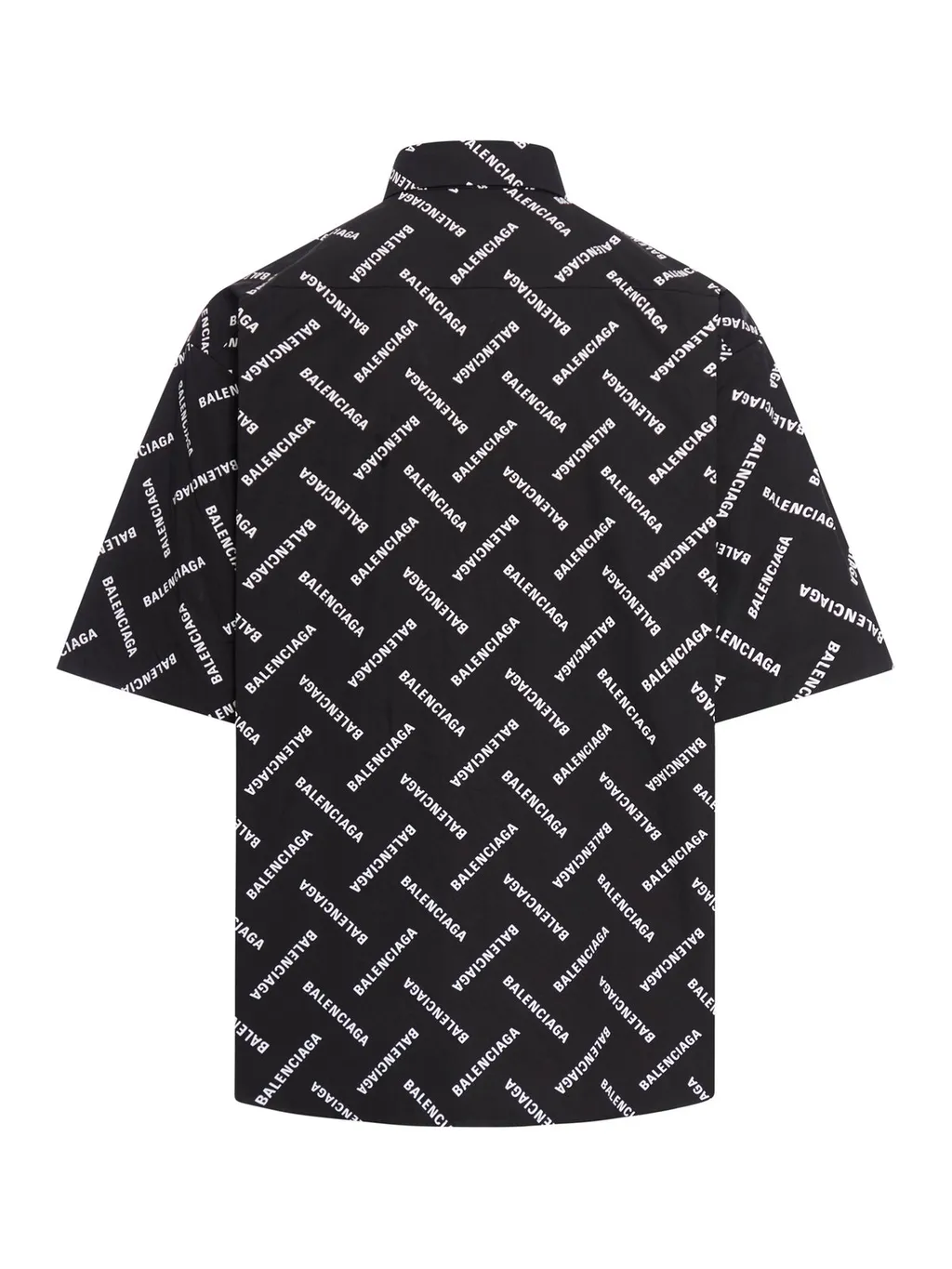 All-Over Logo Collared Shirt
