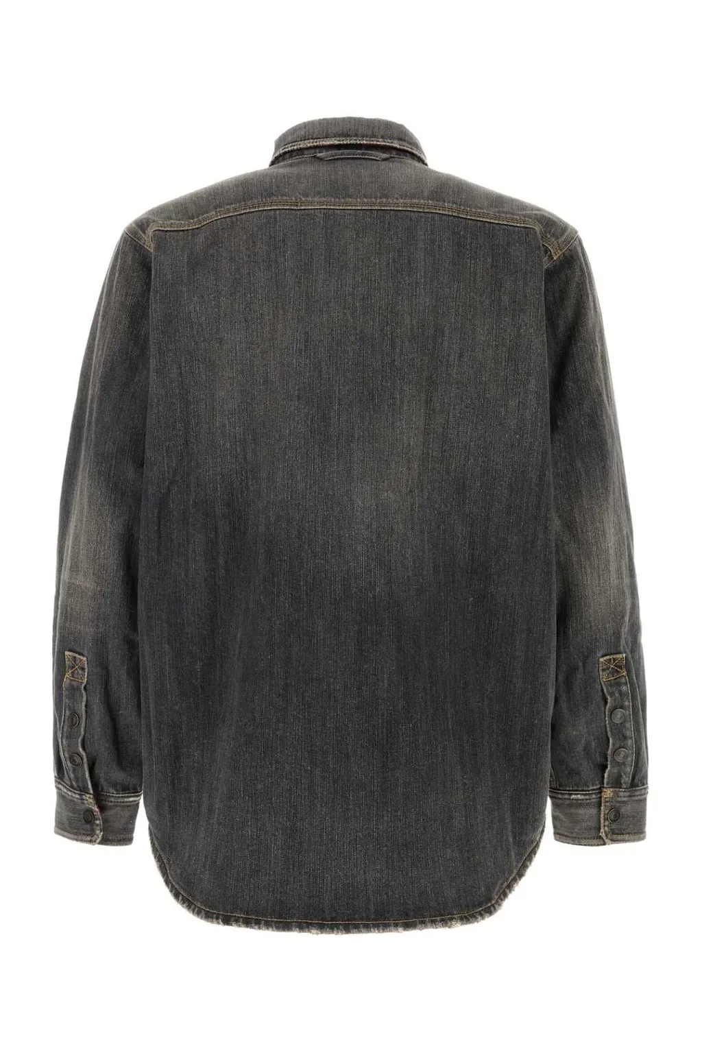 Collared Denim Shirt