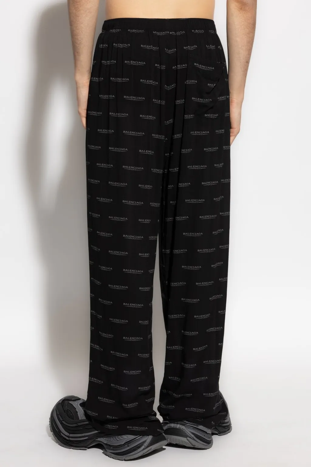 Monogram Loose Fitting Trousers