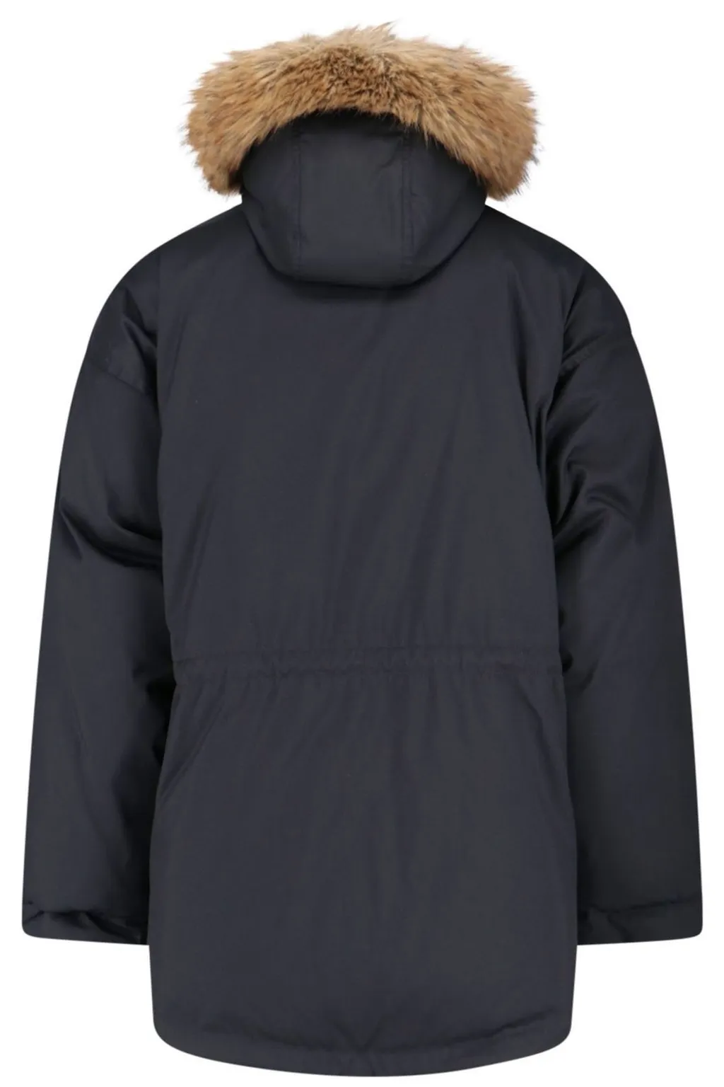 Logo Patch Reversible Hooded Jacket