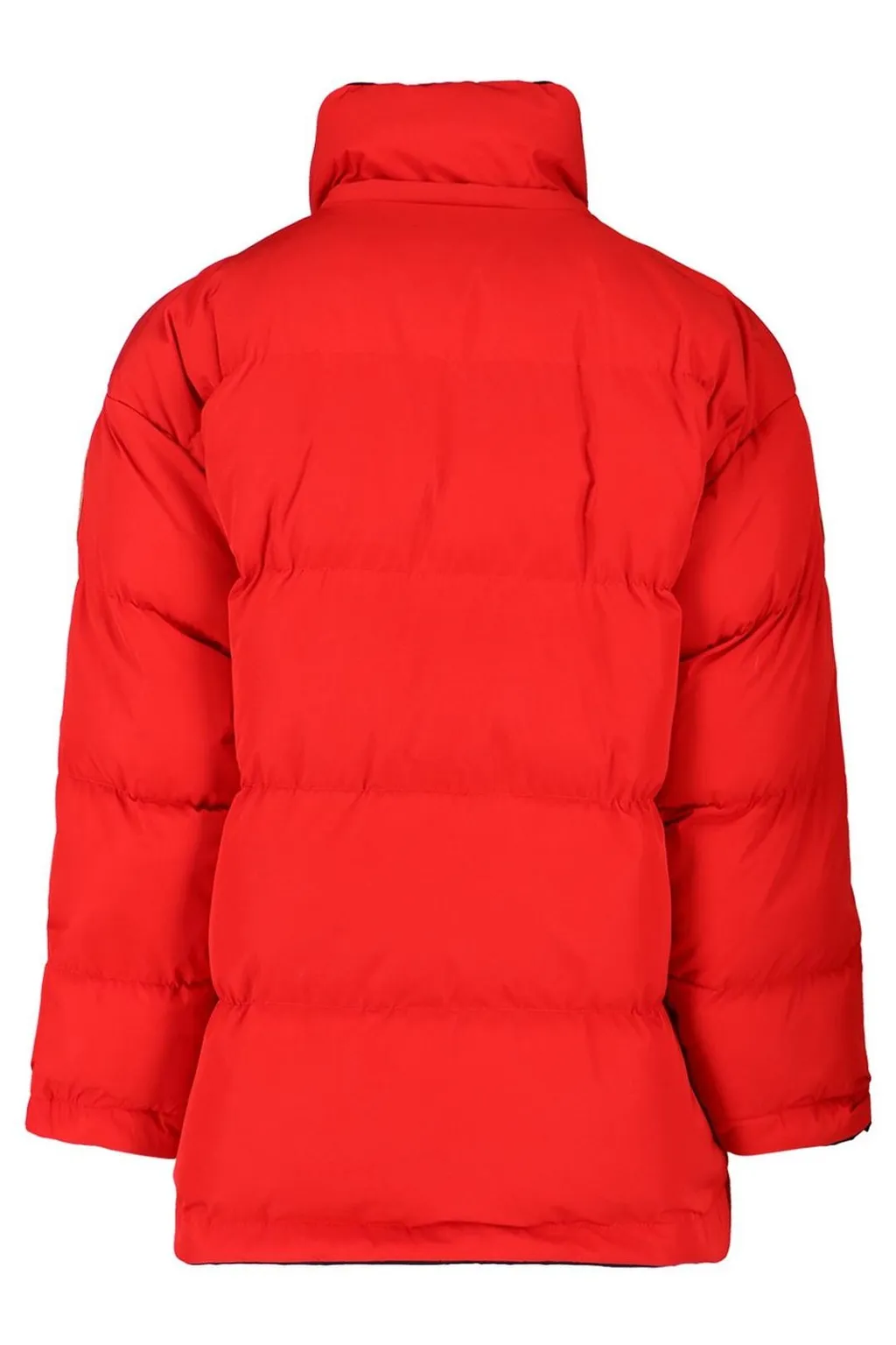 Logo Patch Reversible Hooded Jacket