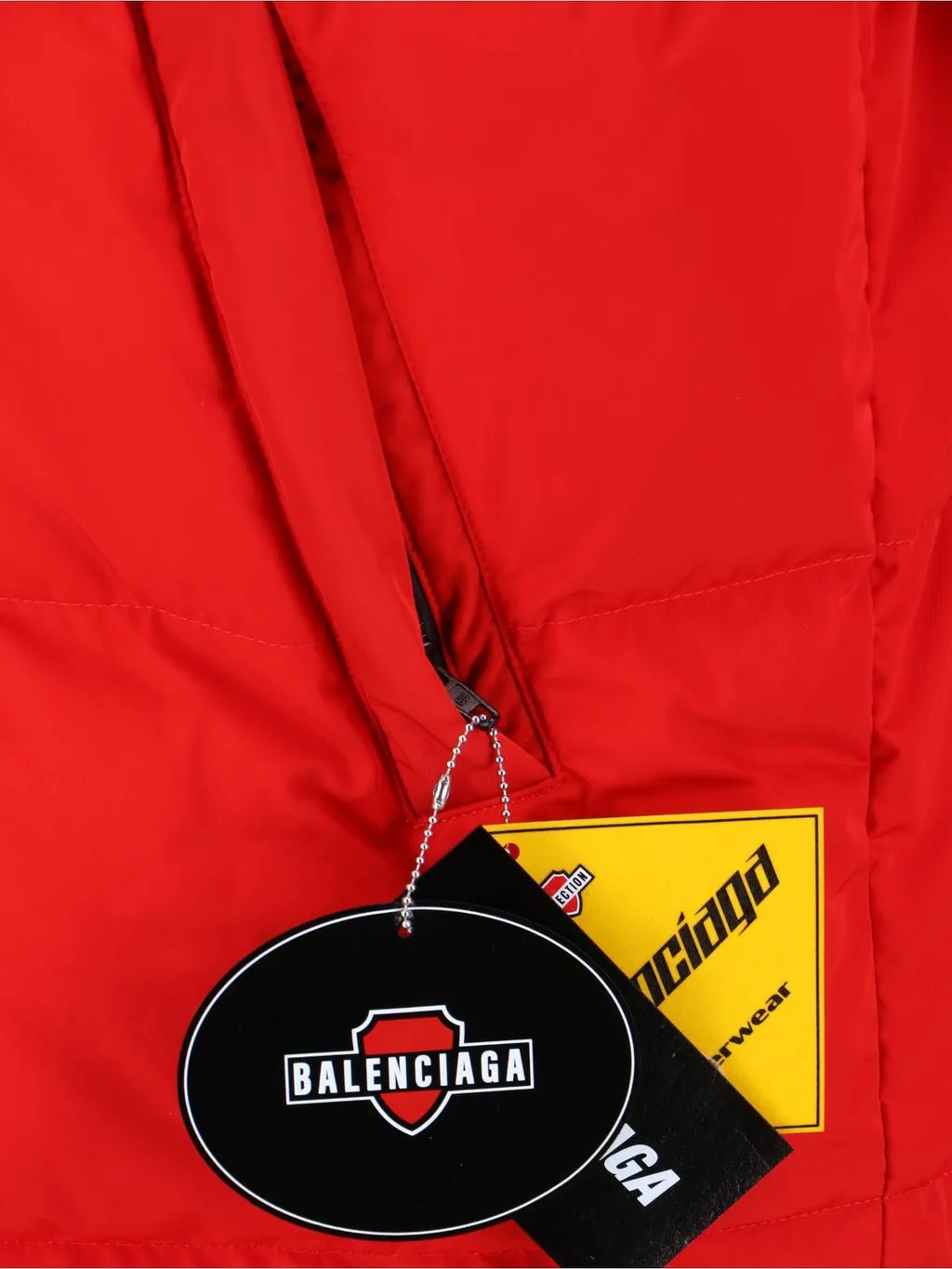 Logo Patch Reversible Hooded Jacket