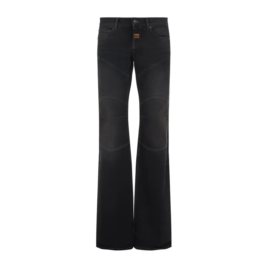 Fitted Low-Waisted Jeans