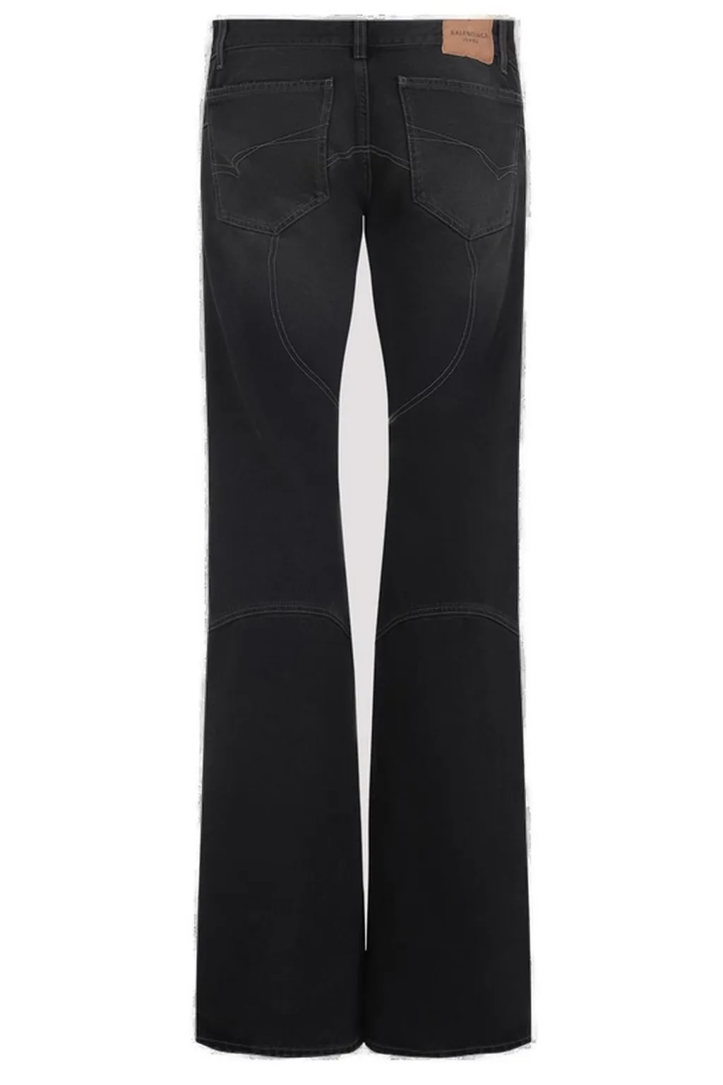 Fitted Low-Waisted Jeans