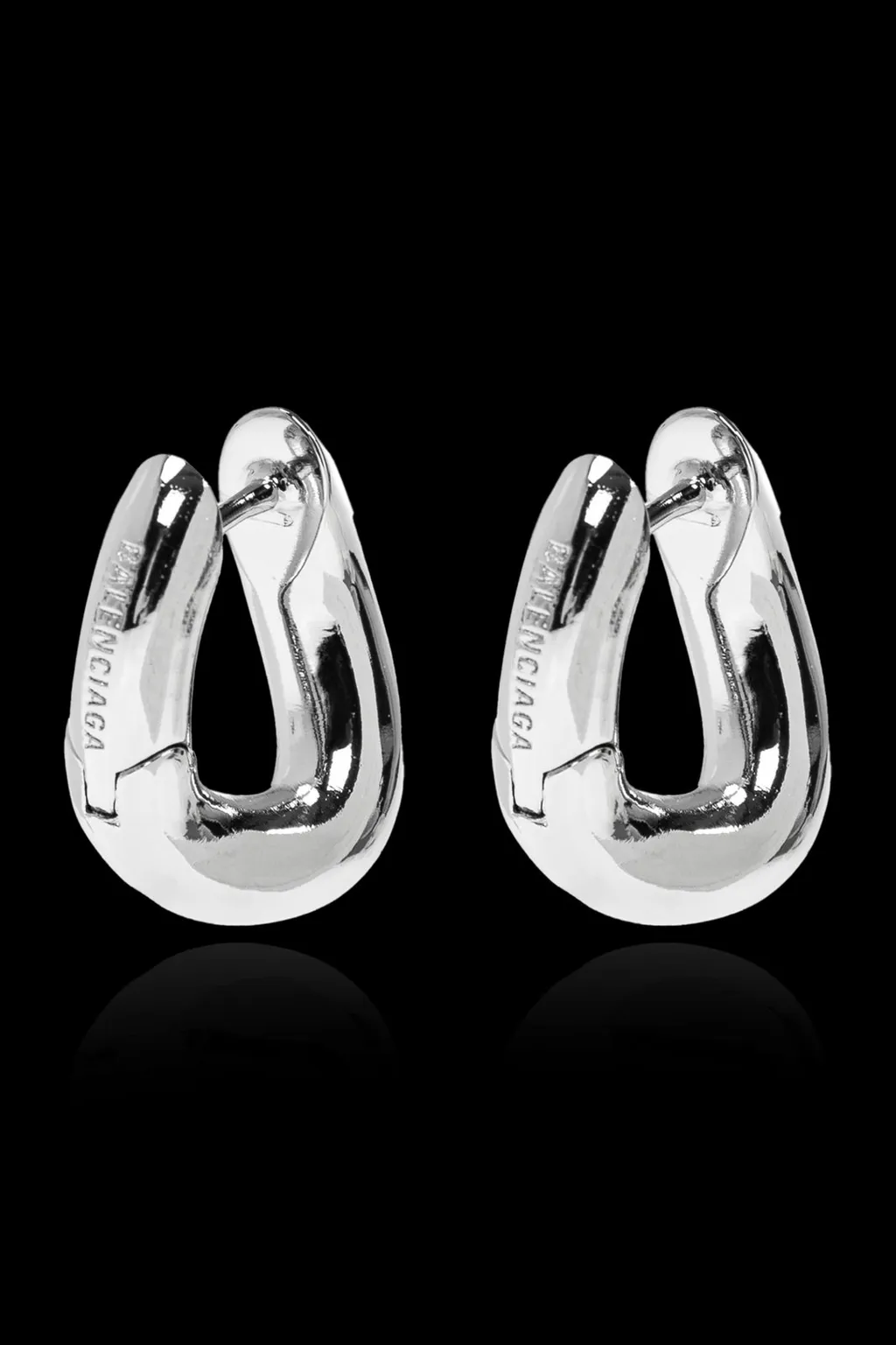 Logo Engraved Earrings