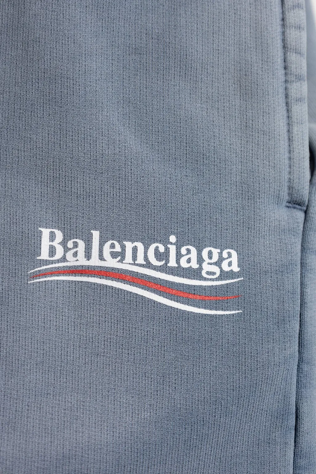 Faded Political Campaign Sweat Shorts