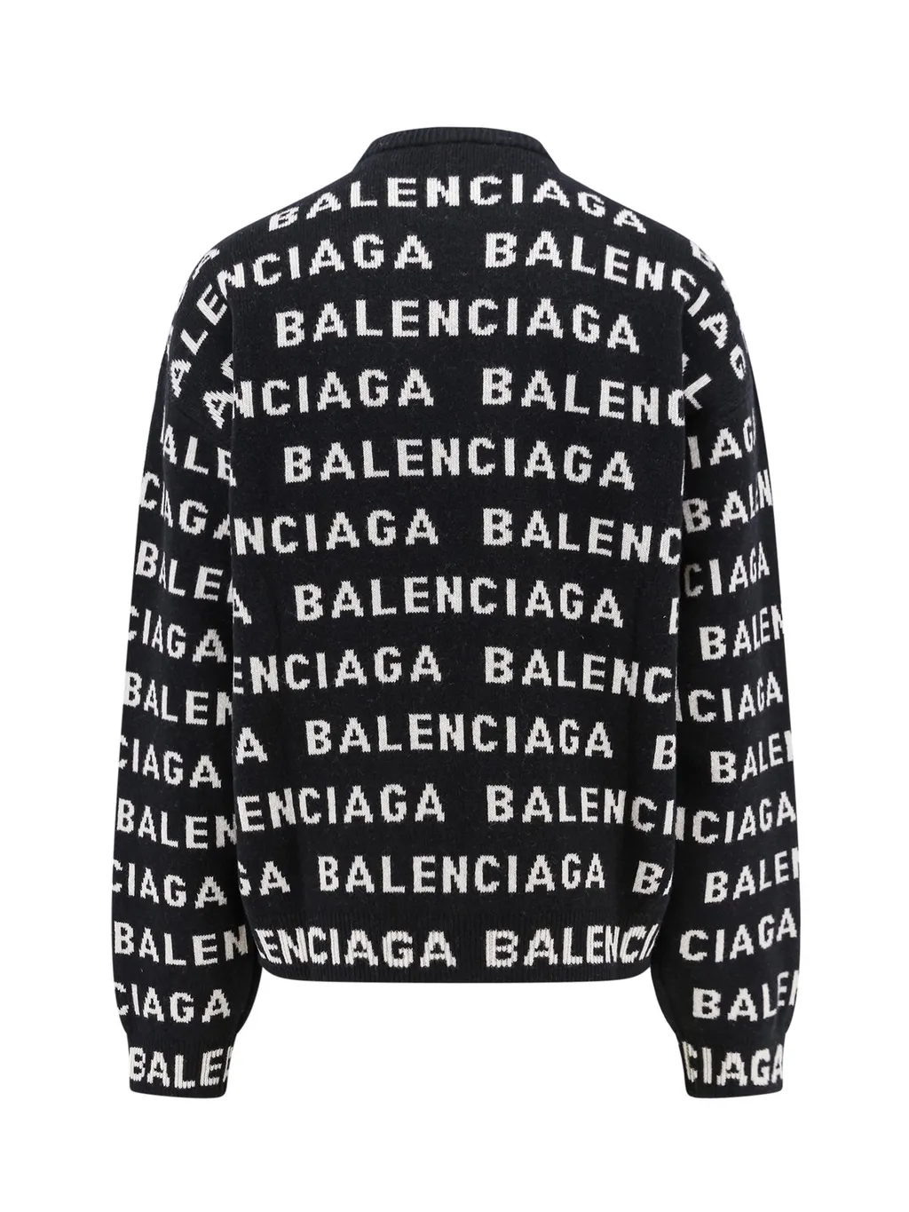 Allover Logo Intarsia Knitted Jumper