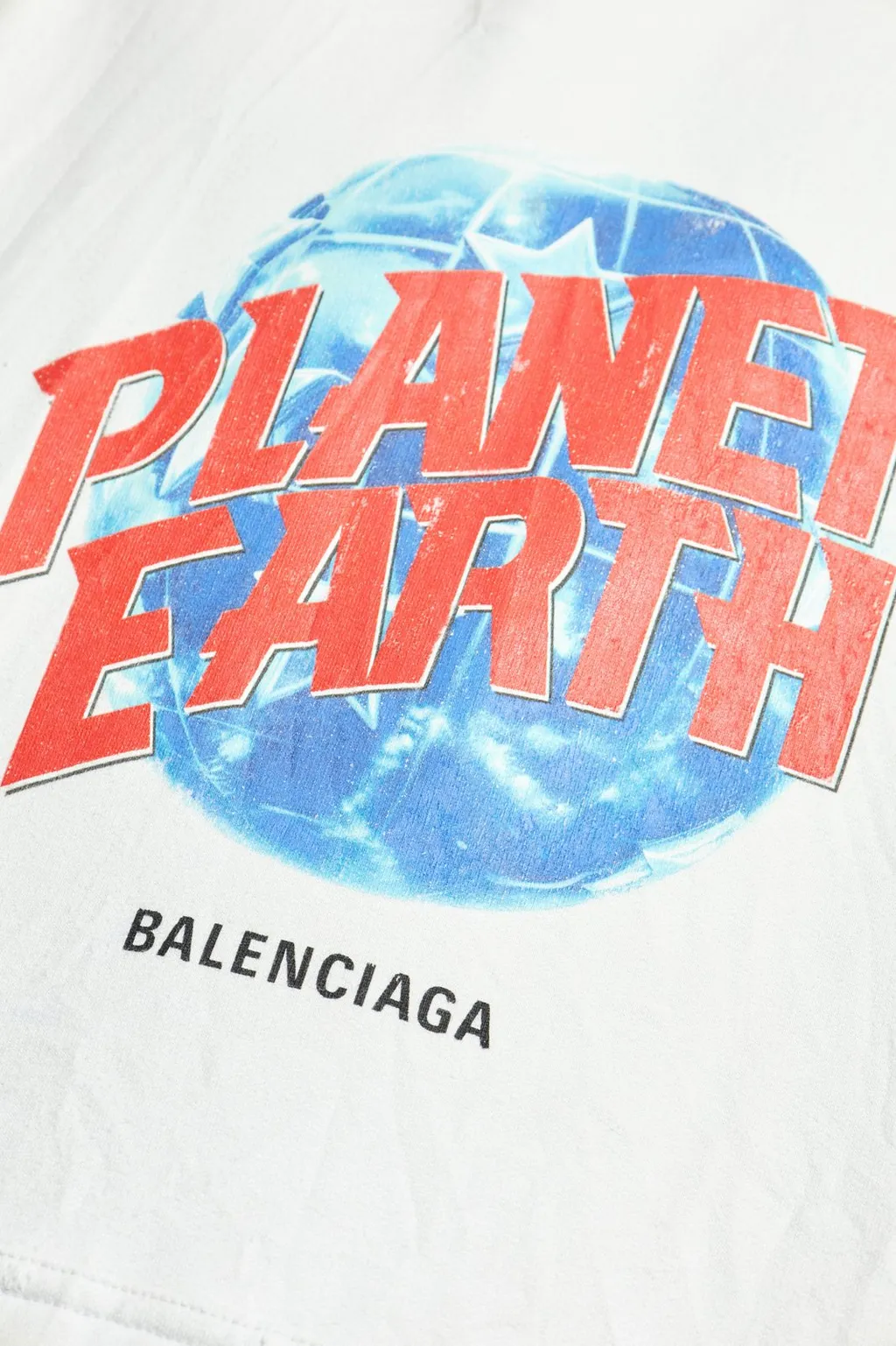 Planet Earth Printed Hoodie