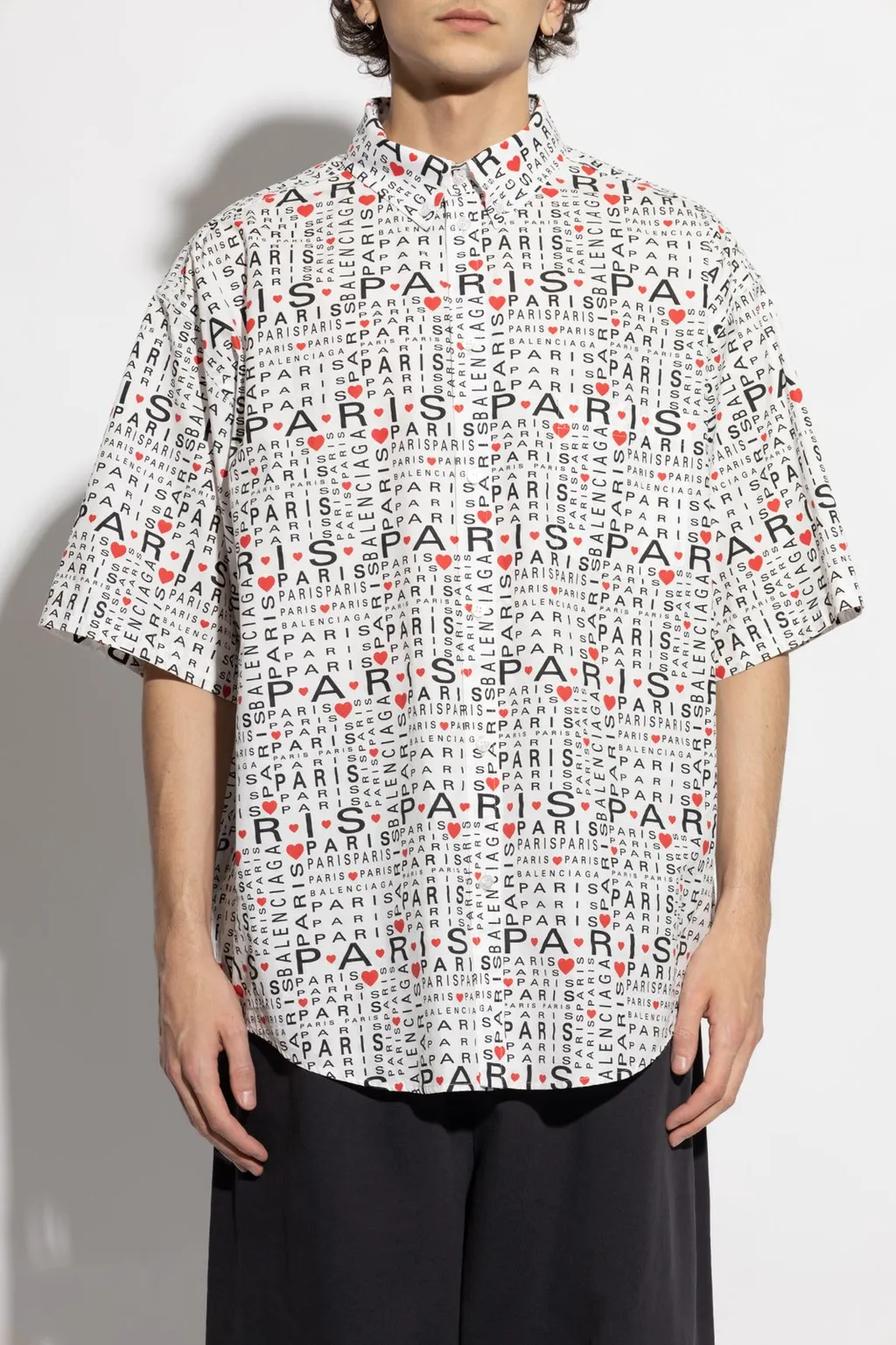 All-Over Printed Short-Sleeve Shirt
