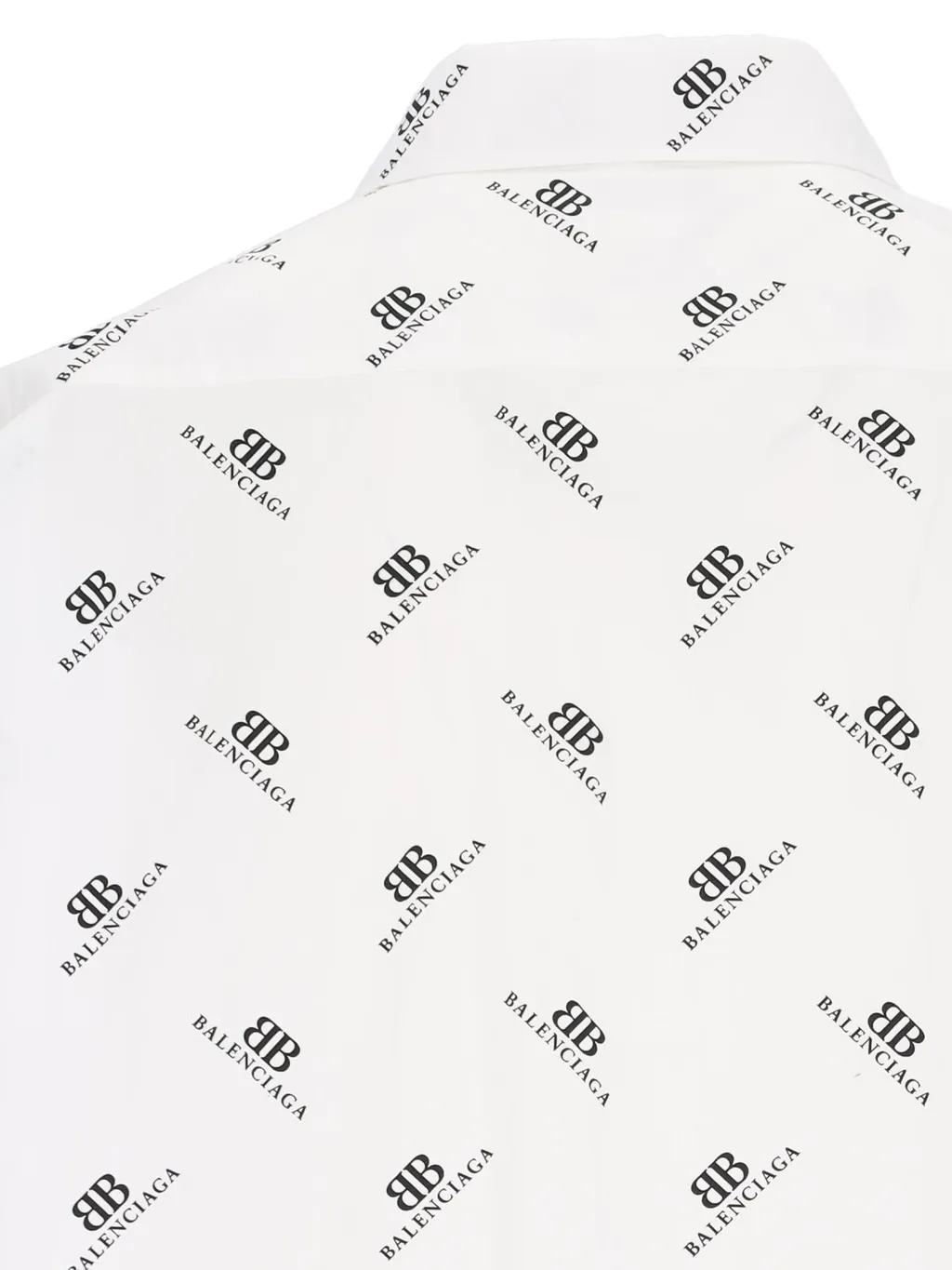 Allover Bb Logo Printed Long-Sleeved Shirt