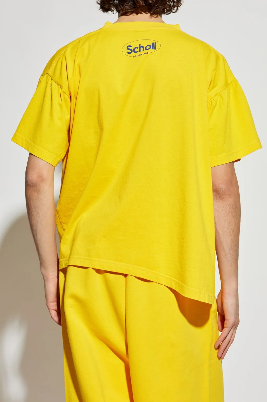 X Scholl Logo Printed Crewneck T-Shirt