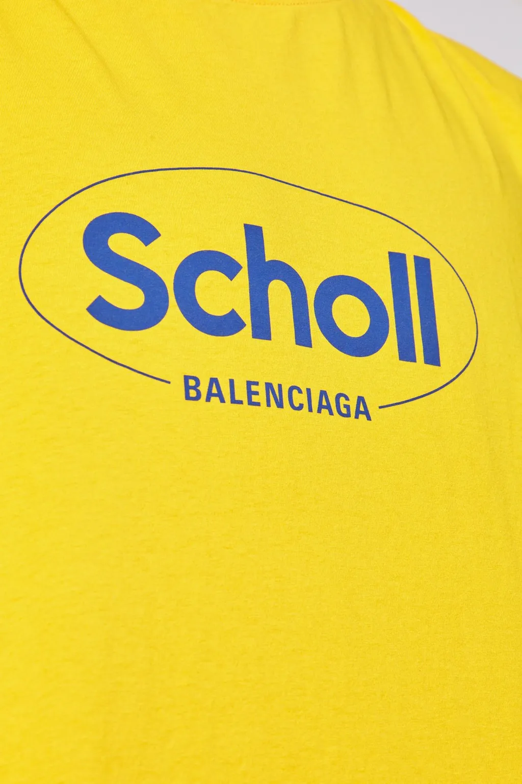 X Scholl Logo Printed Crewneck T-Shirt