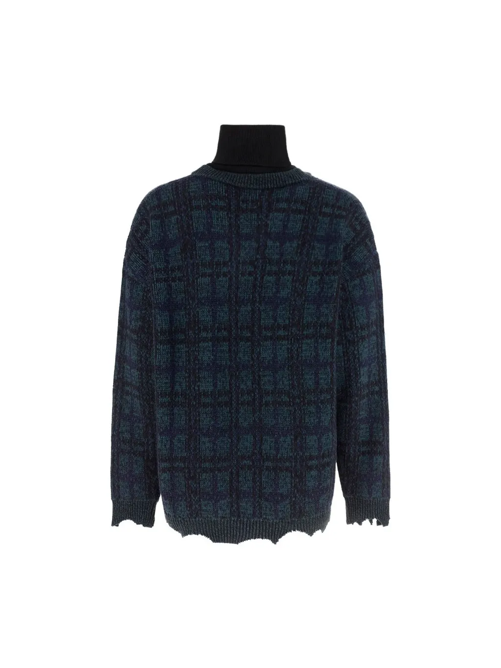 Layered Knit Turtleneck