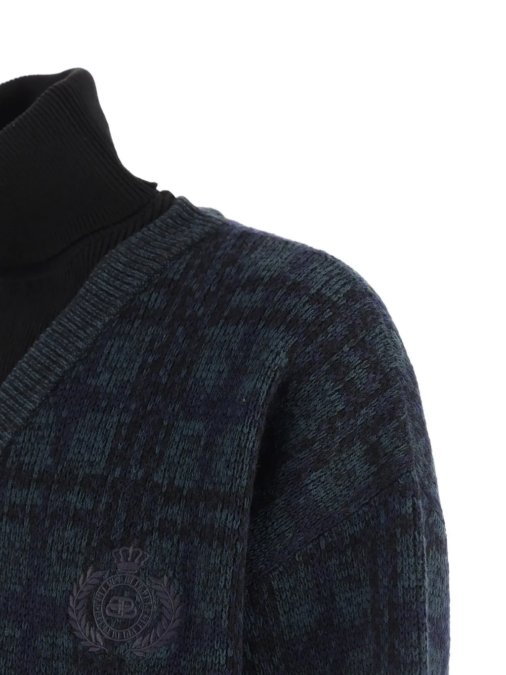 Layered Knit Turtleneck