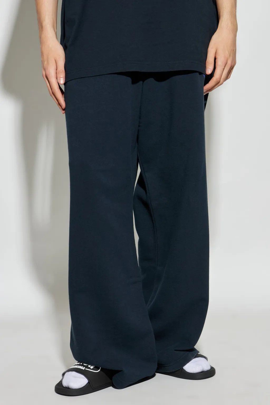 X Scholl Logo Embroidered Pants