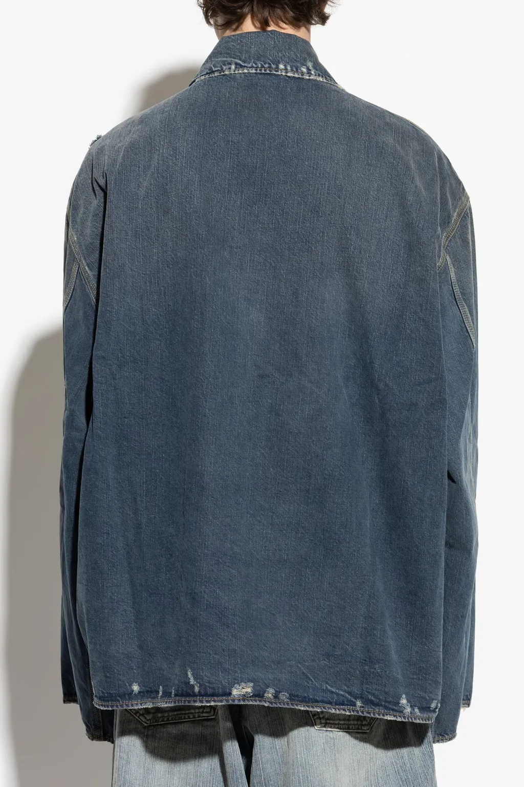 Zip-Up Denim Jacket
