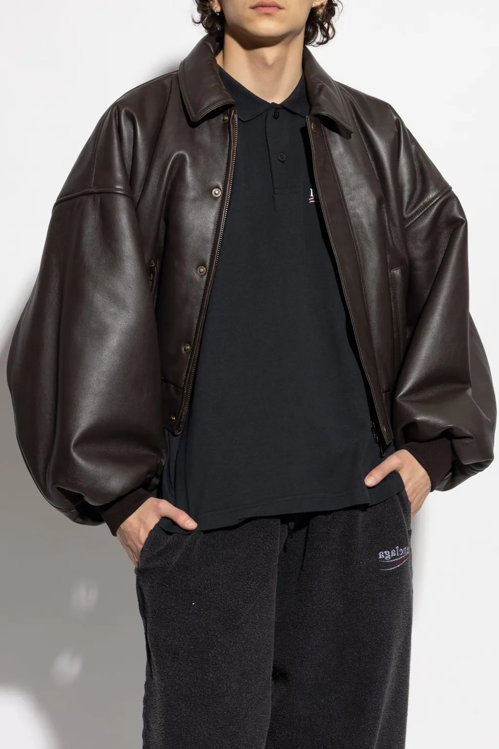 Collared Button-Up Jacket