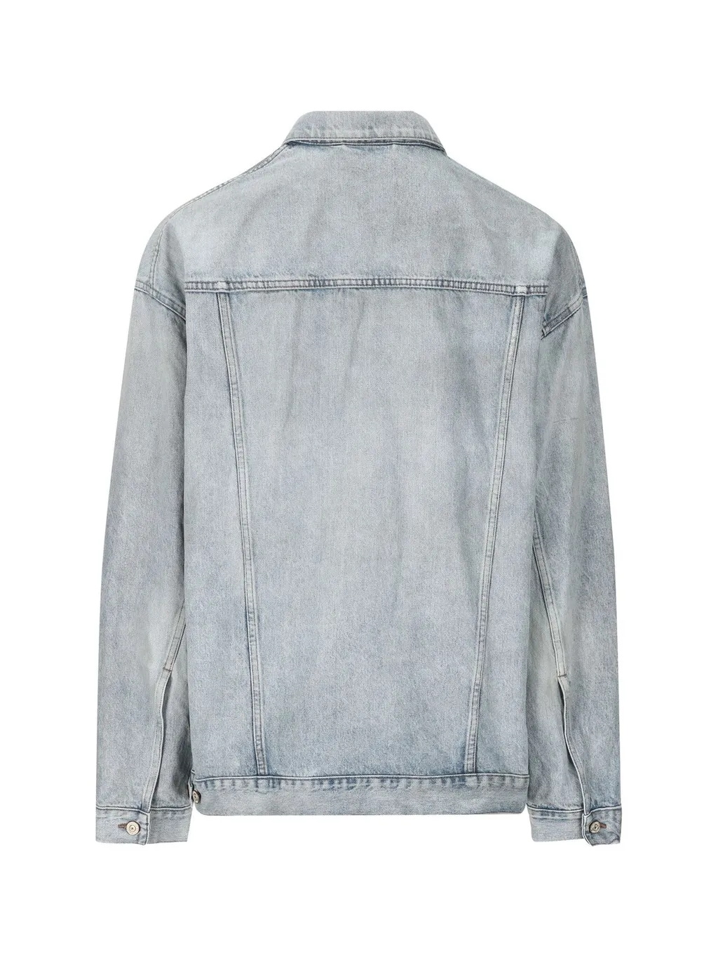 Size Sticker Denim Jacket