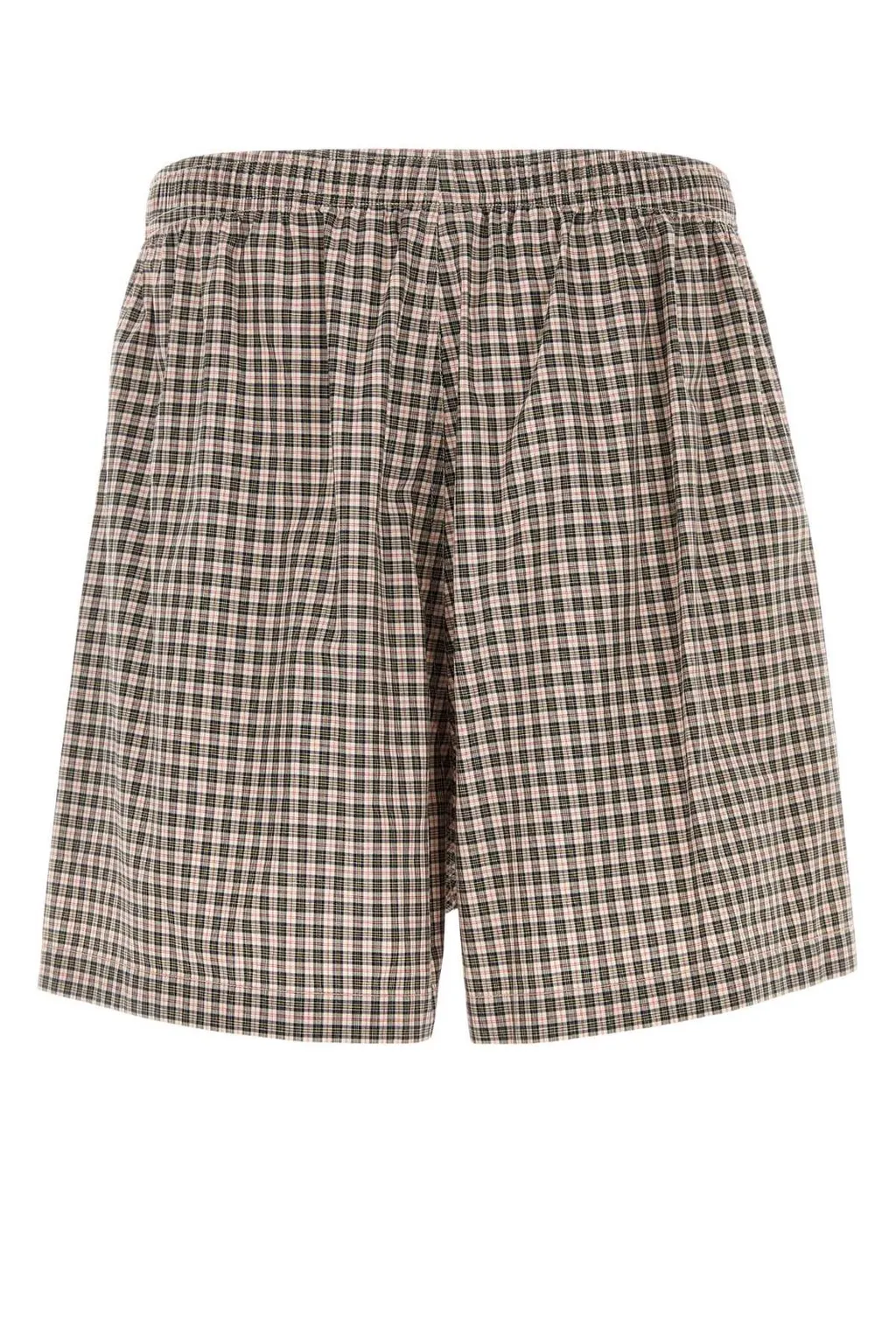 Checked Bermuda Shorts