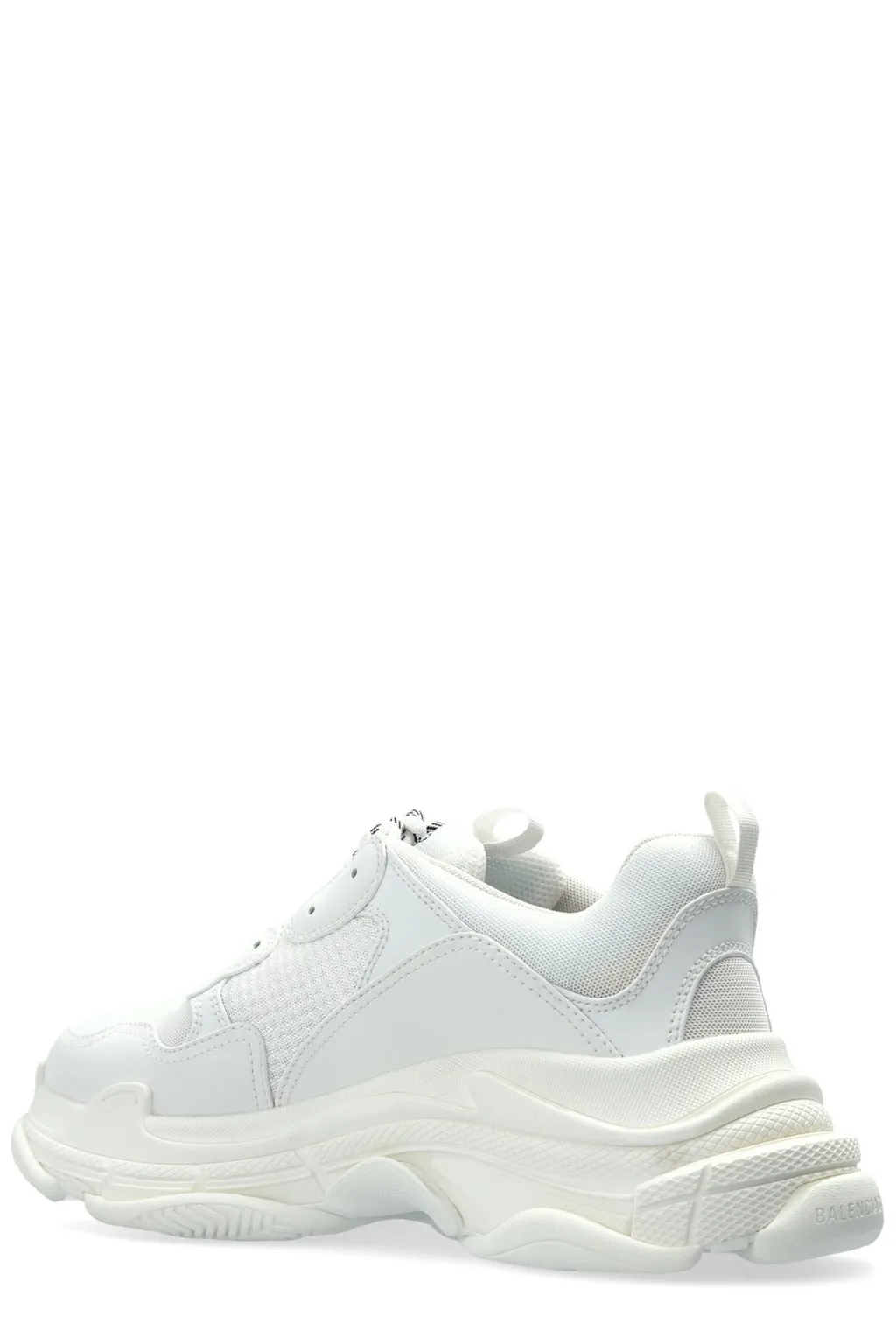 Triple S Tape Type Lace-Up Sneakers