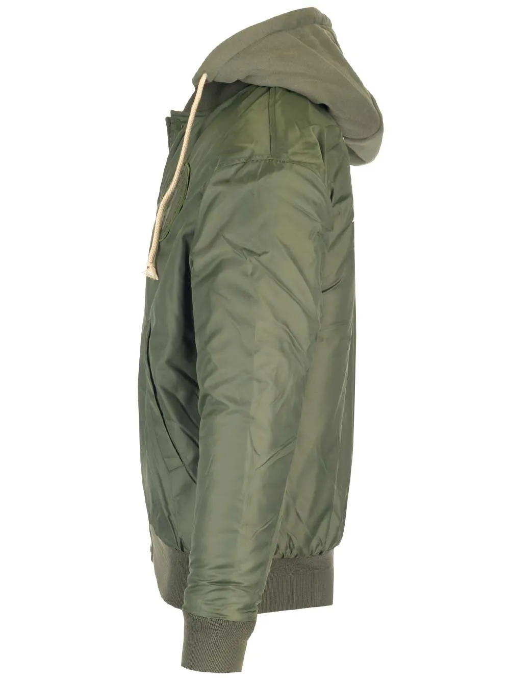 Zip-Up Drawstring Jacket