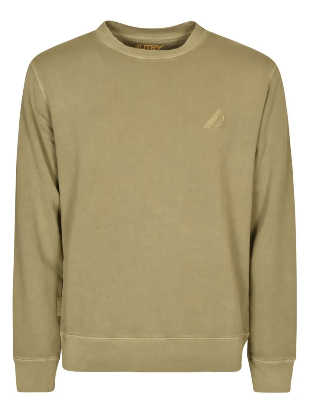 Distressed-Detail Crewneck Sweatshirt