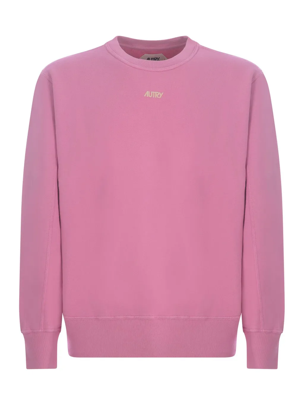 Logo-Flocked Crewneck Sweatshirt