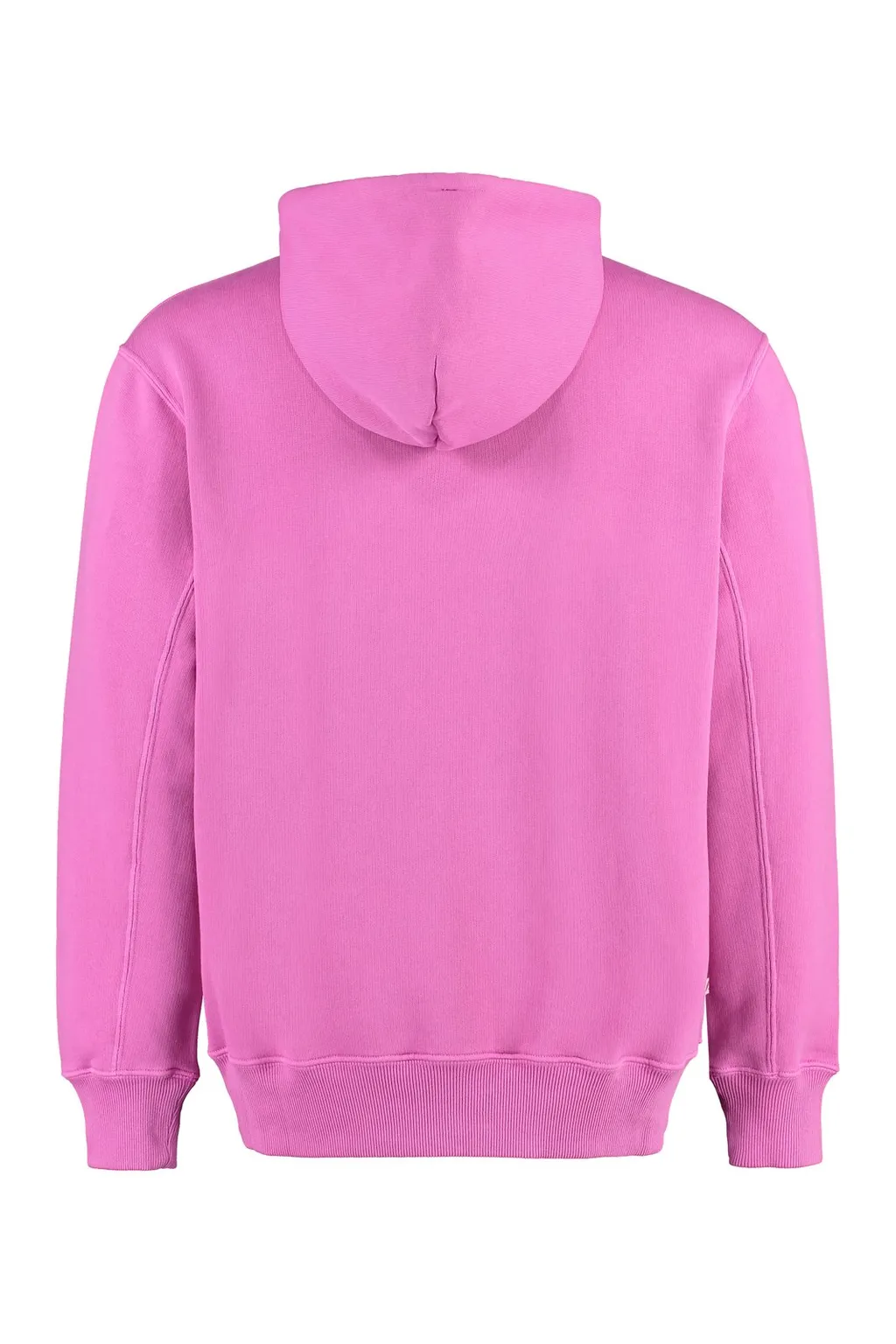 Logo Patch Drawstring Hoodie