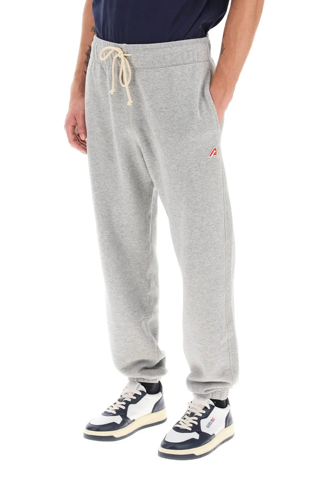 Logo-Patch Drawstring Track Pants