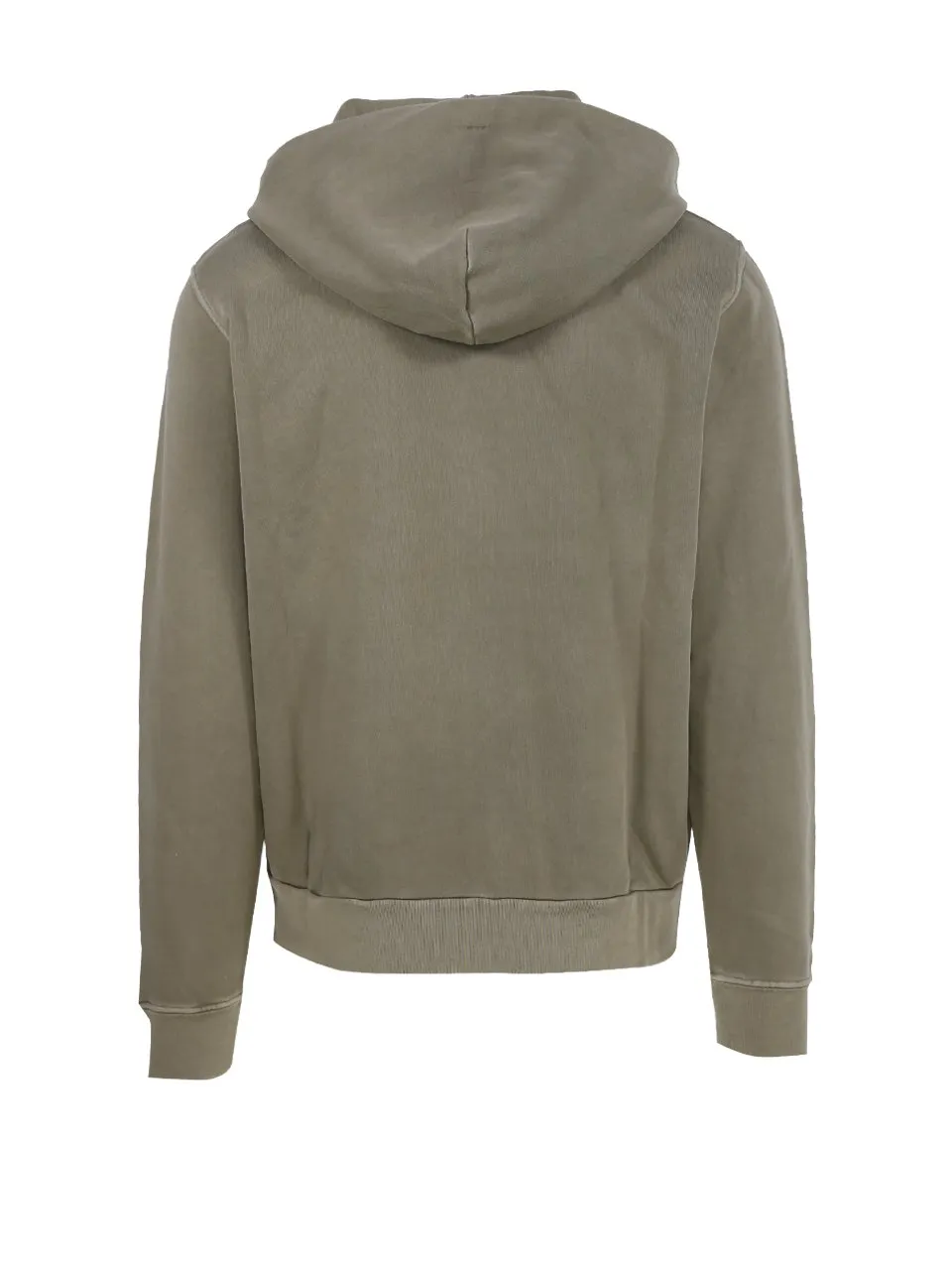 Zip-Up Long-Sleeved Hoodie