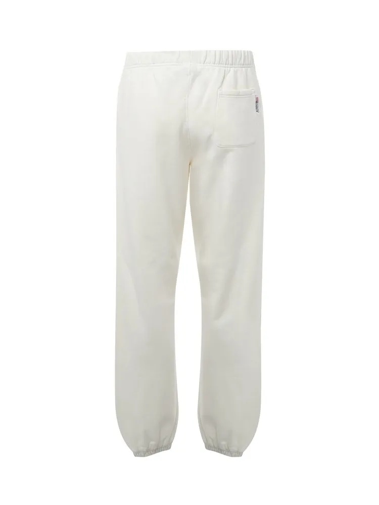 Logo Embroidered Drawstring Track Pants