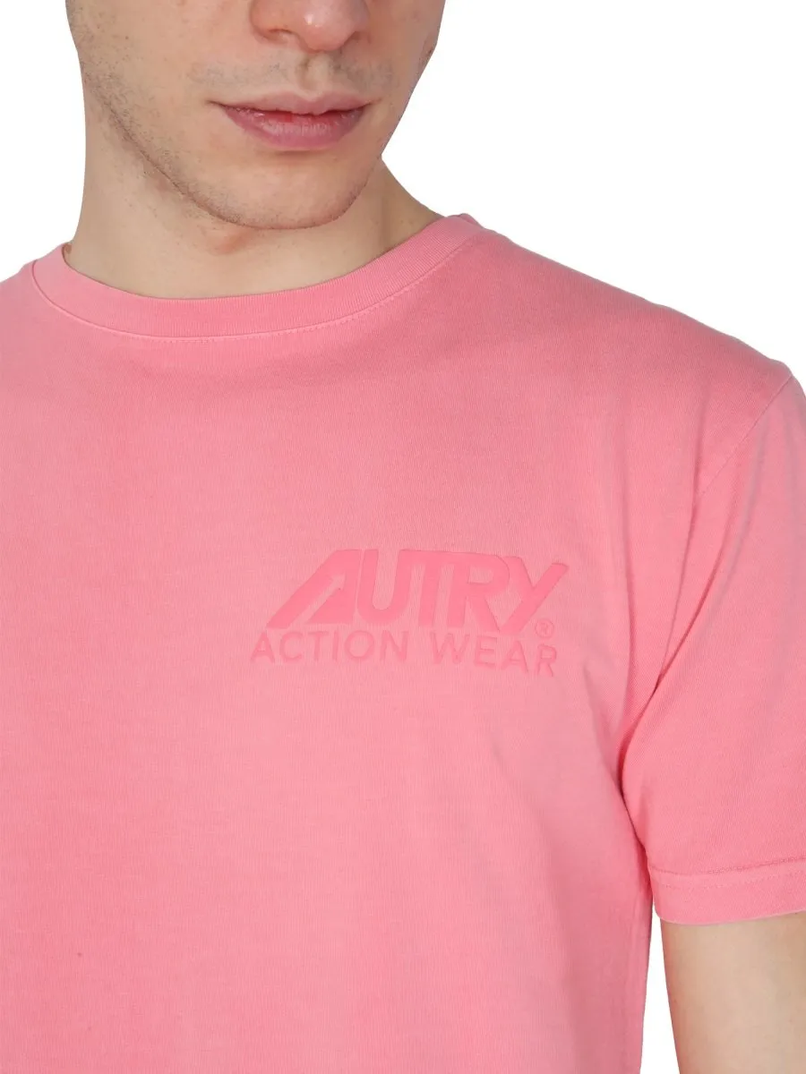 Logo Print Crewneck T-Shirt