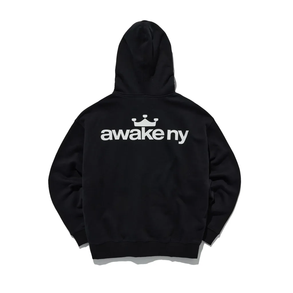 Crown Logo Full-Zip Hoodie