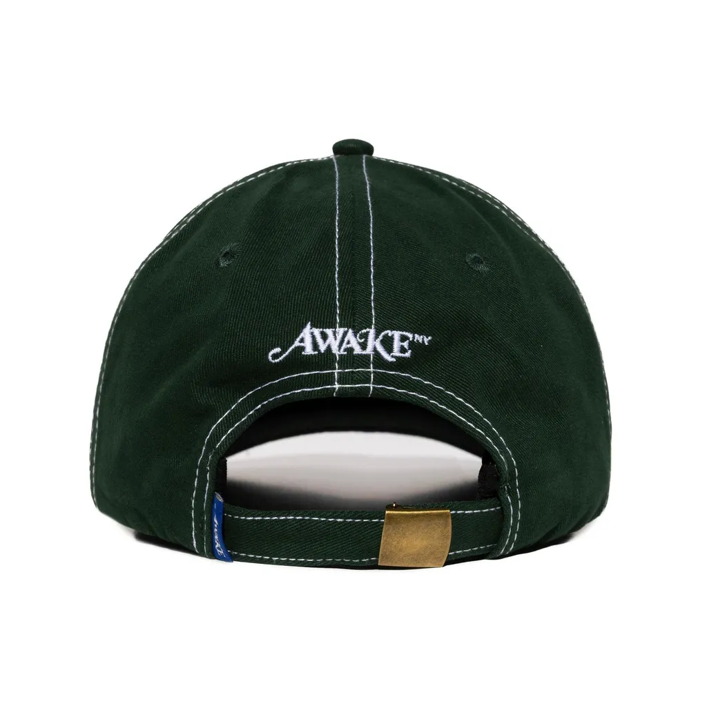 Contrast Stitch 6-Panel Hat