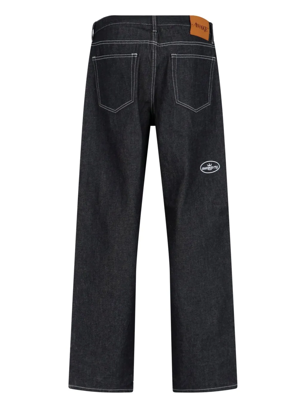 Logo Straight Leg Jeans