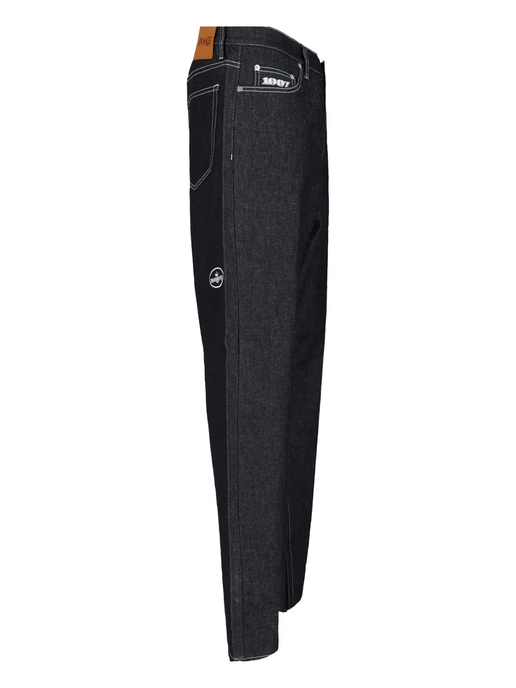 Logo Straight Leg Jeans